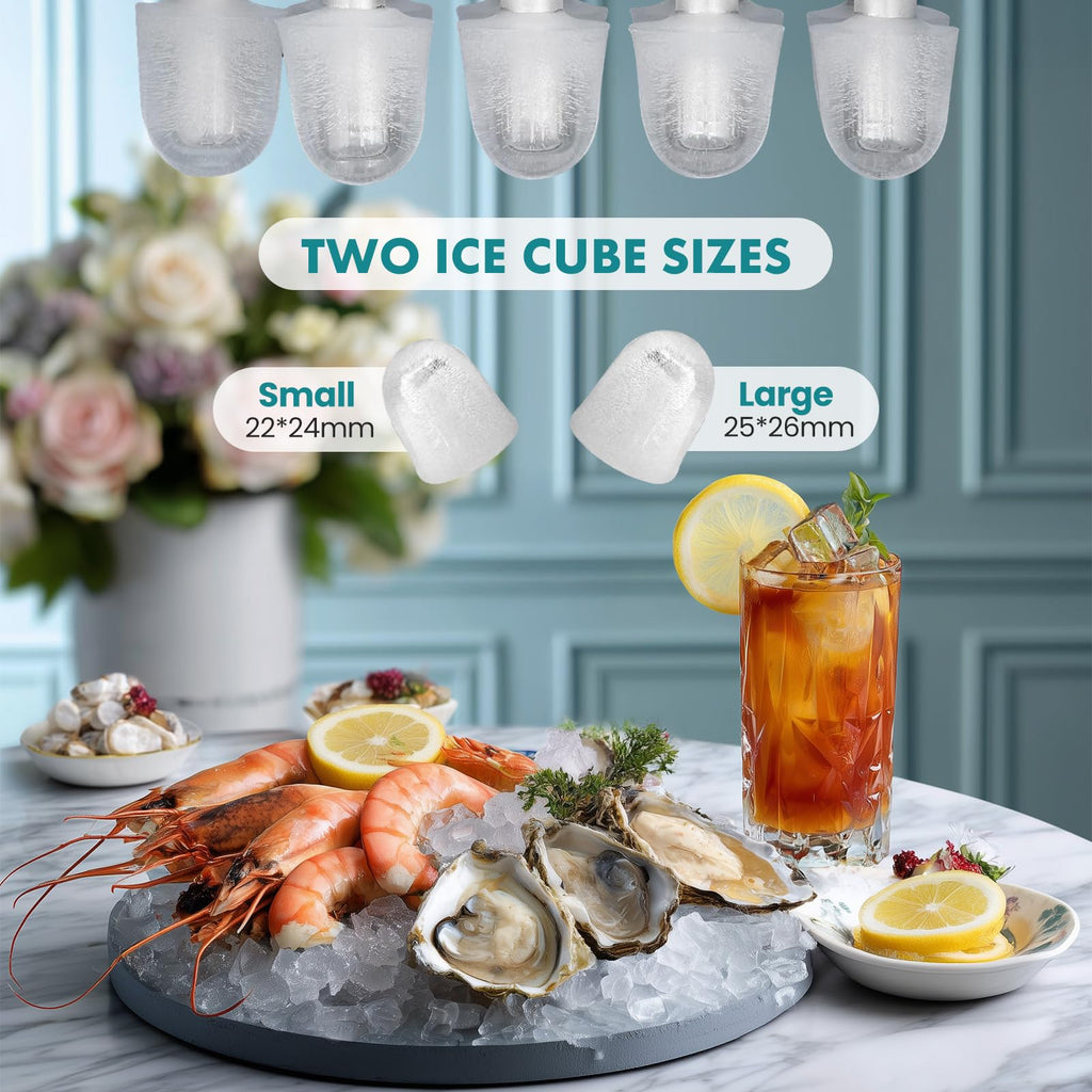 Portable Ice Maker Machine with Handle B5855
