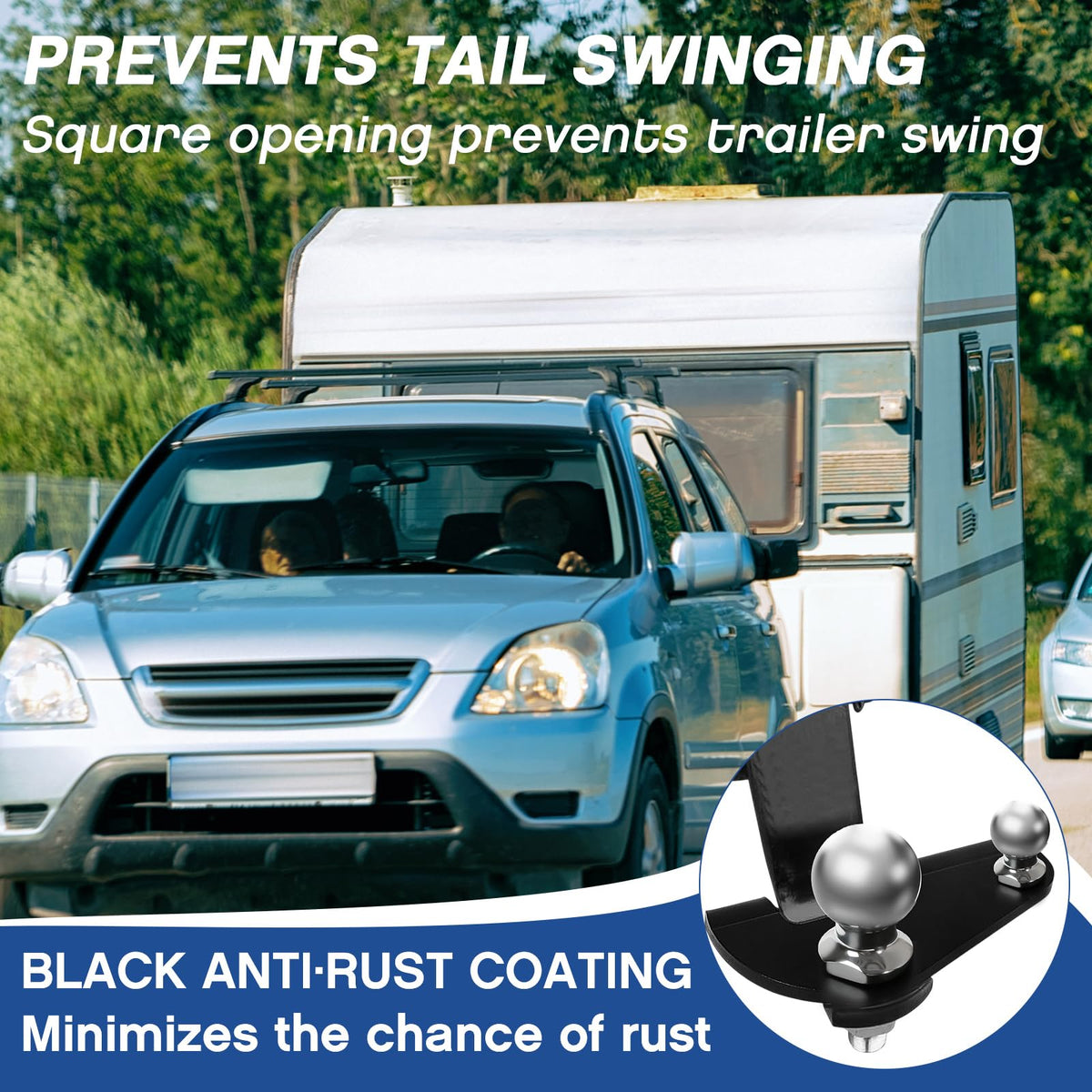 Trailer Hitch Ball Mount B138
