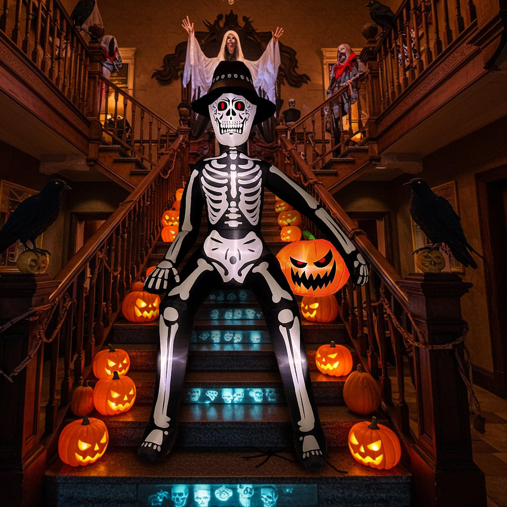 Giant Sitting Skeleton Inflatable G3707