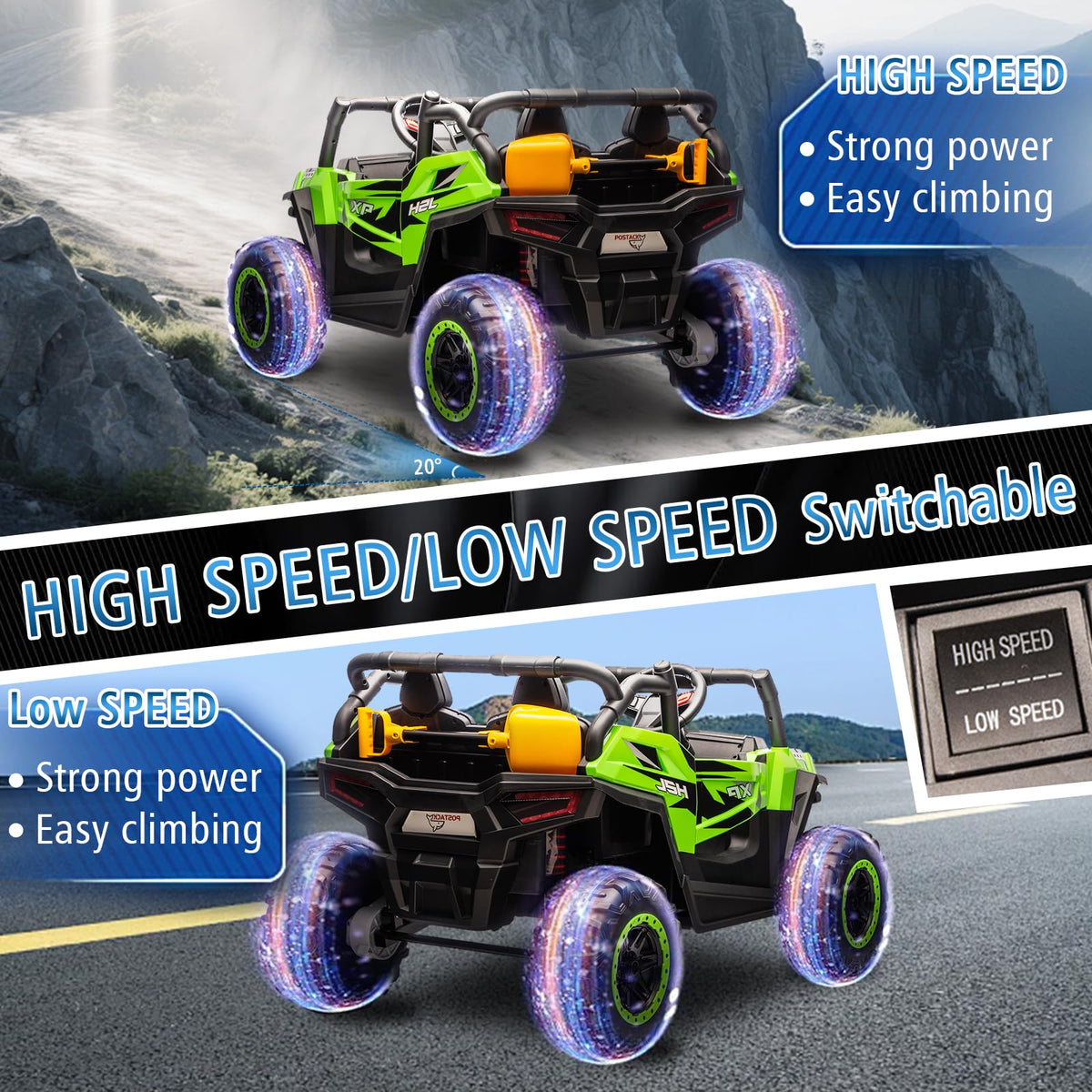 24V 2 Seaters Battery Powered Ride On Car S89445