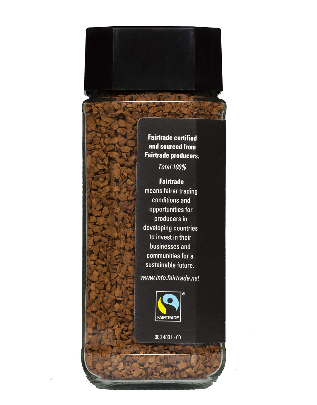 Organic Freeze-Dried Instant Coffee 3.53oz Jar H944
