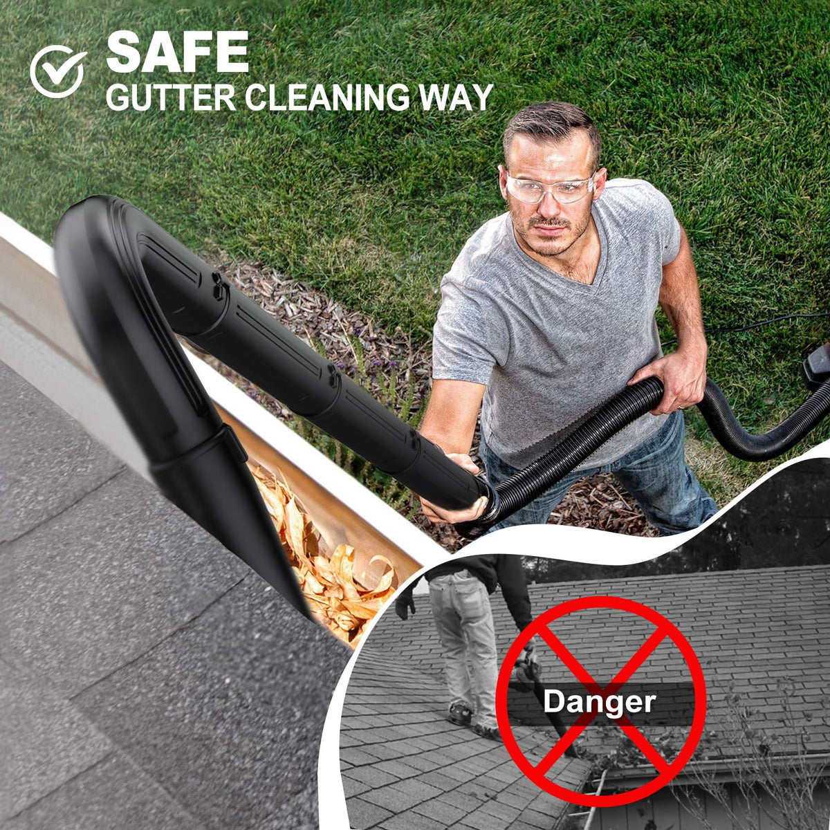 2-1/2 in. Gutter Cleaning Attachment Kit R780