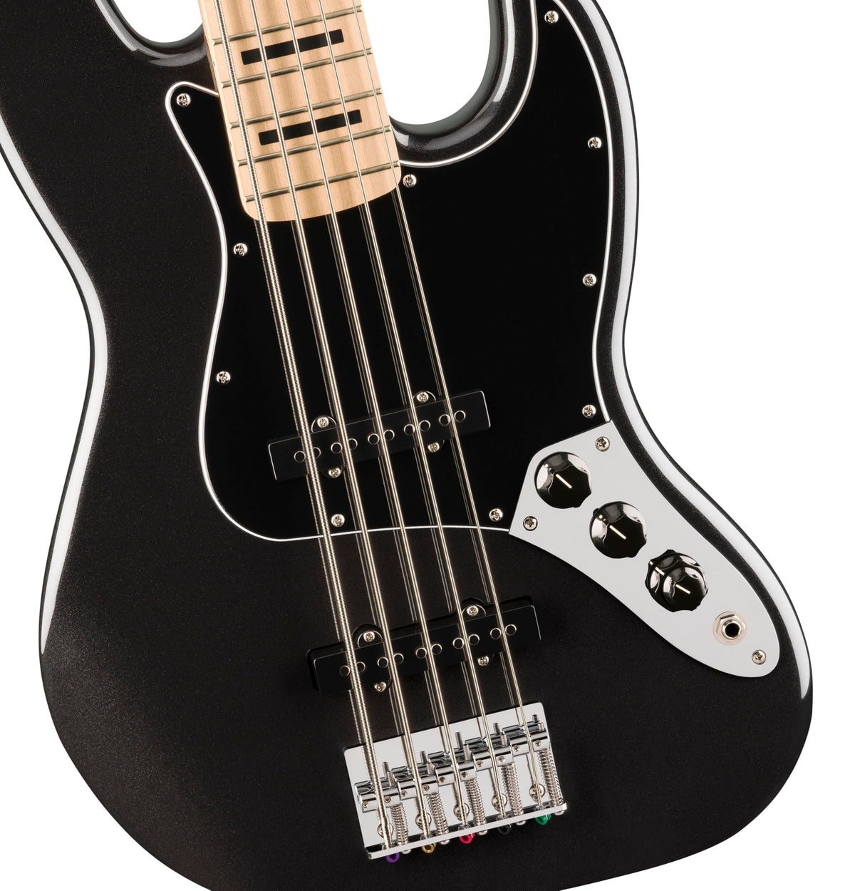 Black Metallic 5-String Bass Guitar U5351