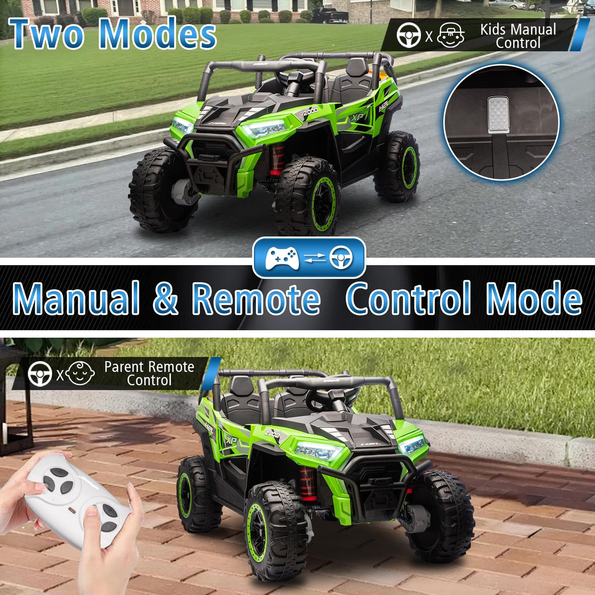 24V 2 Seaters Battery Powered Ride On Car S89445