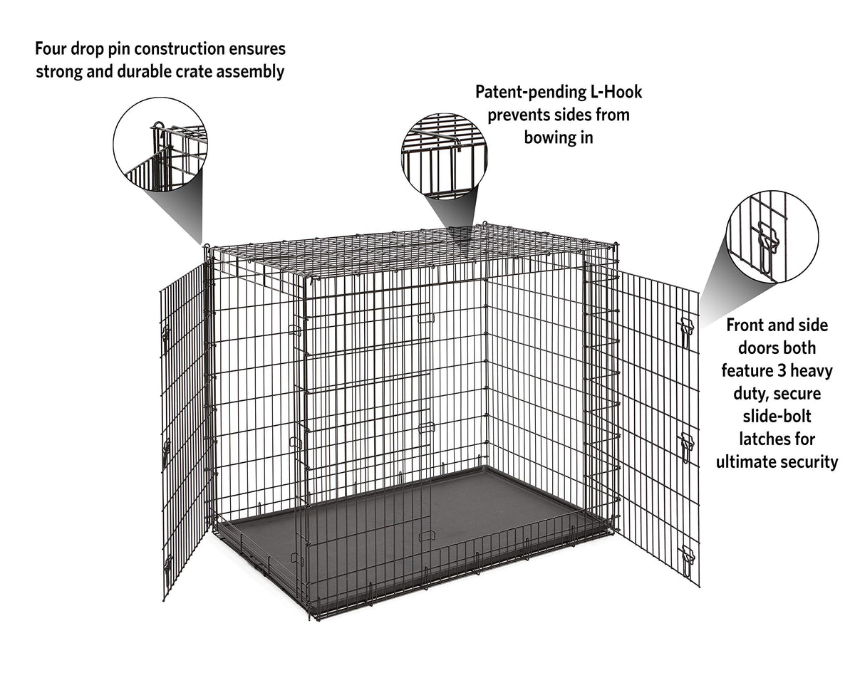 54-Inch Double Door Crate X243586