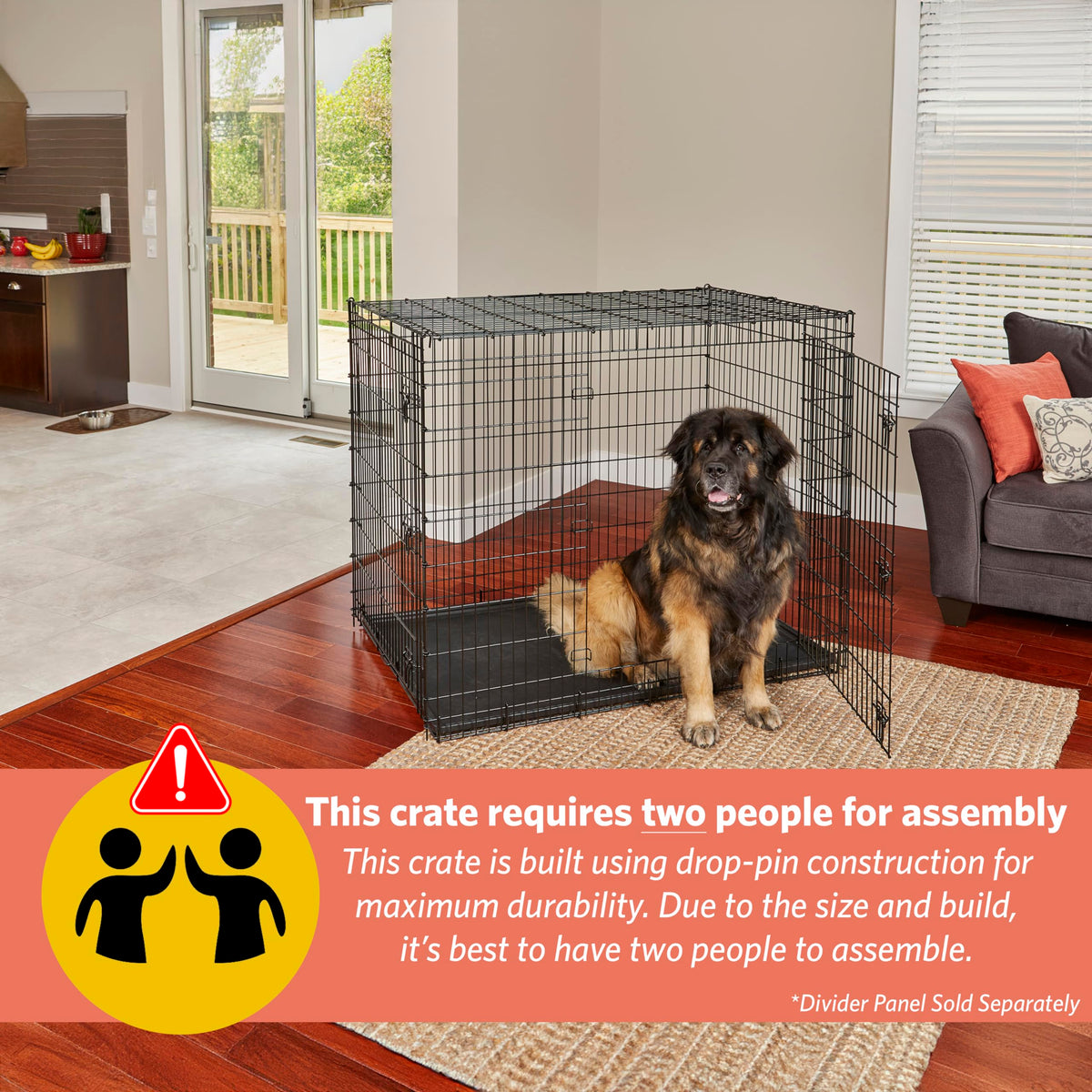 54-Inch Double Door Crate X243586