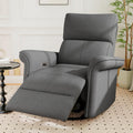 Power Swivel Rocker Recliner Chair Velvet E27005